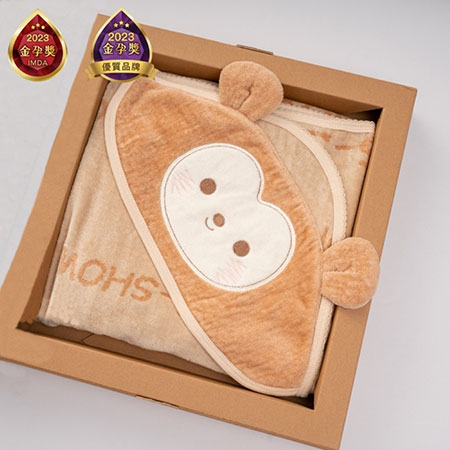 Handuk Mandi Katun Organik Monkey - 85cm*85cm