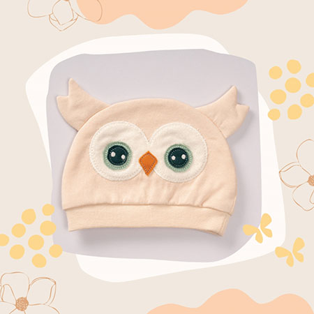 Cappello da neonato Gufo - Owl