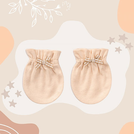 Newborn Mittens plain - Solid Color