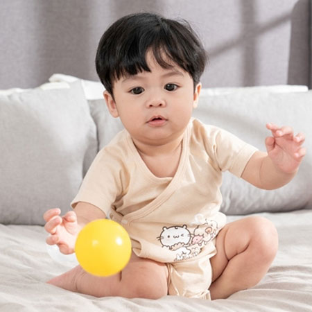 Bộ quà tặng cho bé sơ sinh Zodiac bằng cotton hữu - Aries